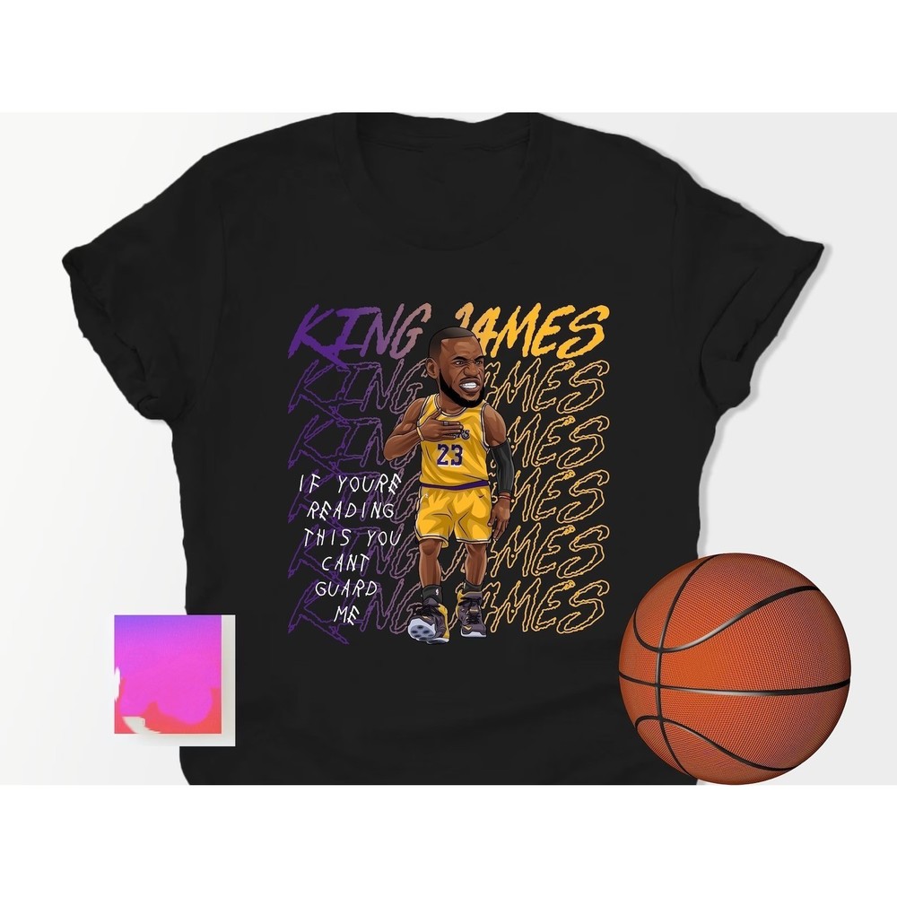 King James Shirt, Los Angeles Basketball Game Day T-shirt